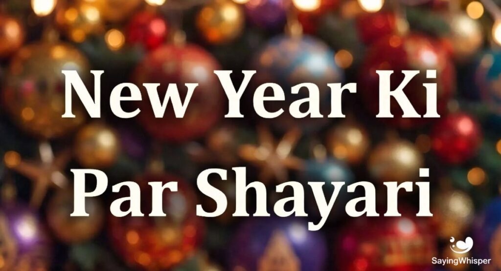 New Year Ki/Par Shayari