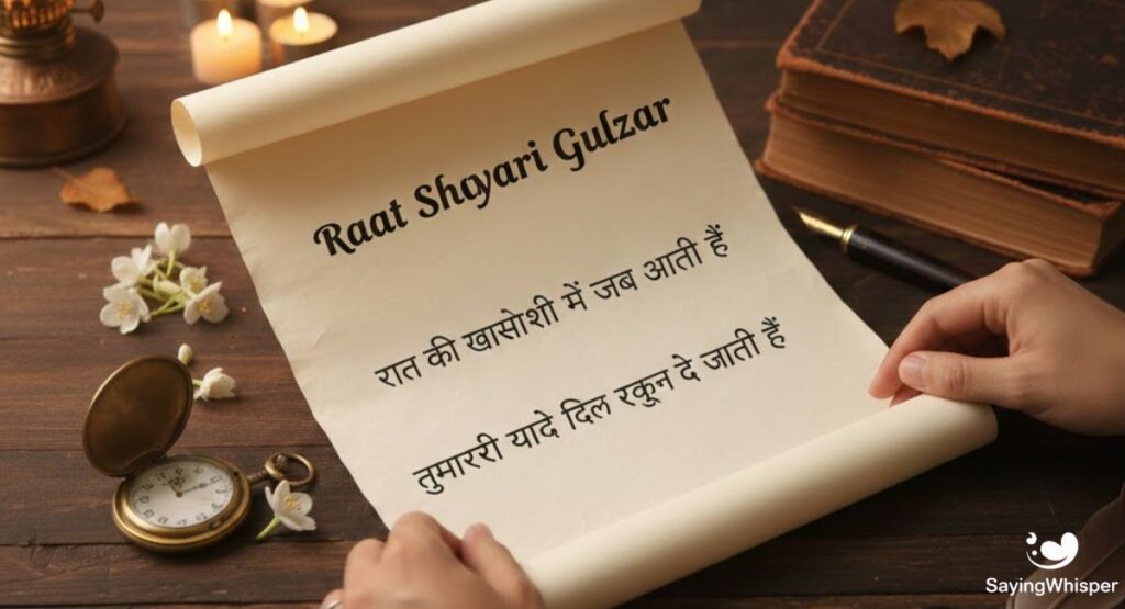 Raat Shayari Gulzar