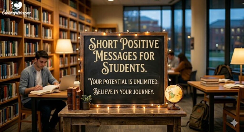 Short Positive Messages For Students