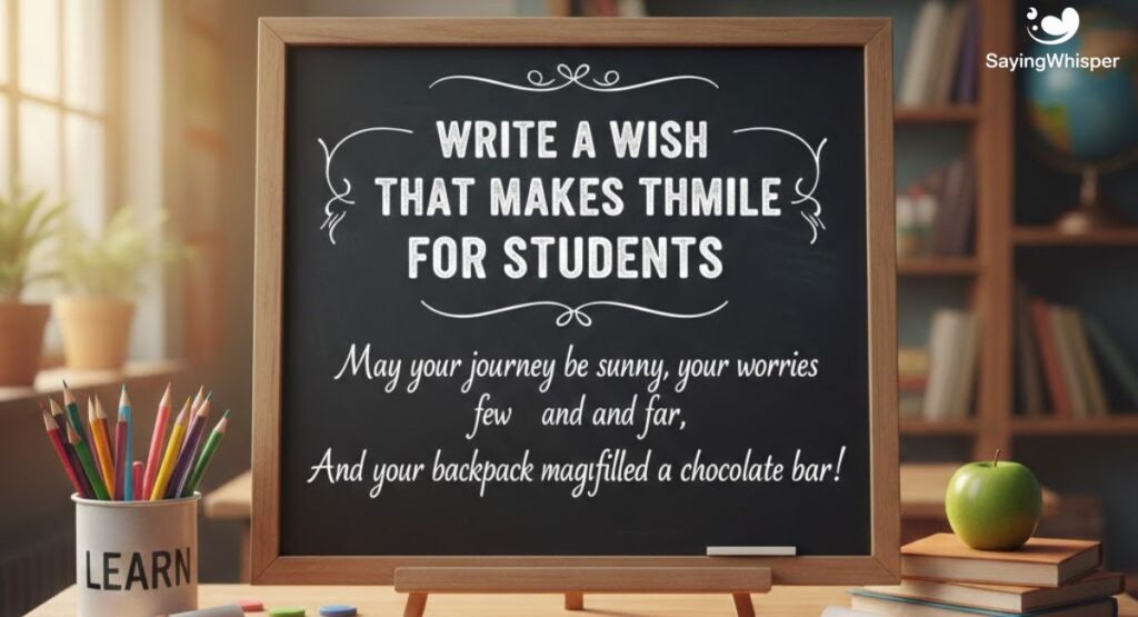 Write a Wish That Makes Them Smile