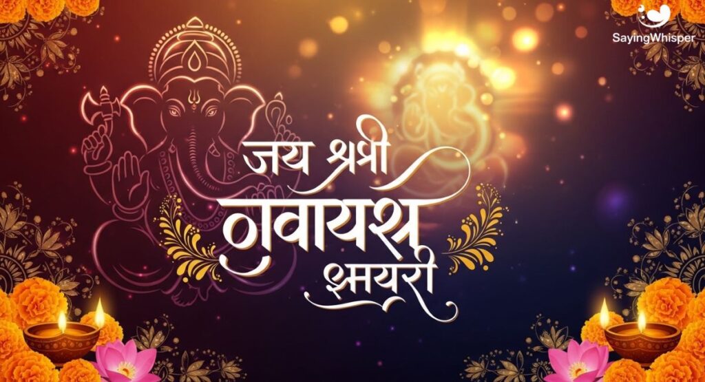जय श्री गणेश शायरियाँ (Jay Shri Ganesh Shayari)