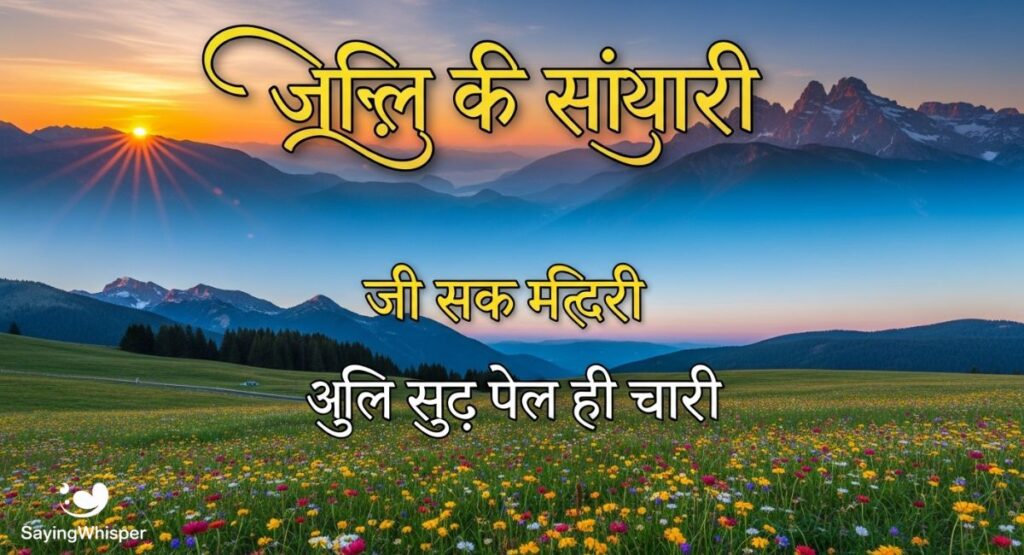 जी लो जिंदगी शायरी