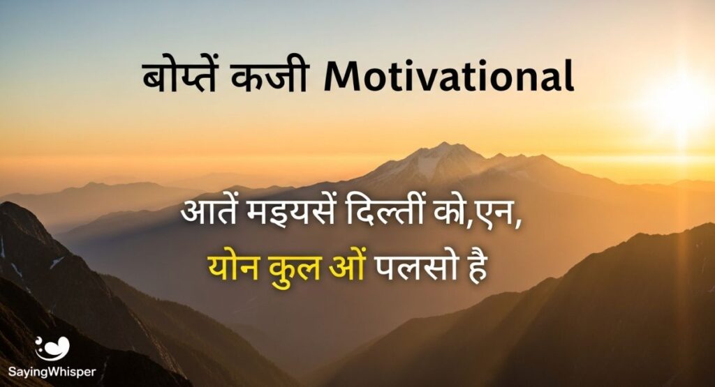 हिंदी छोटे सुविचार Motivational