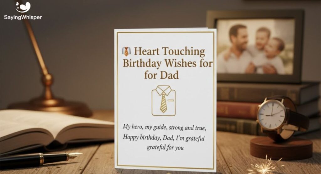 👔 Heart Touching Birthday Wishes for Dad