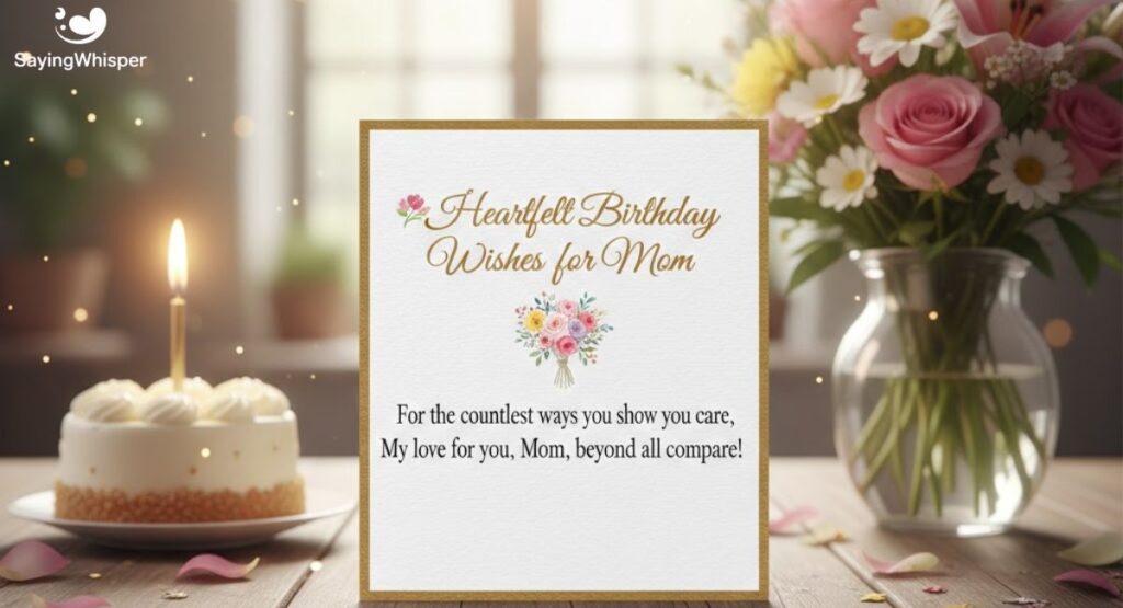 💐 Heartfelt Birthday Wishes for Mom