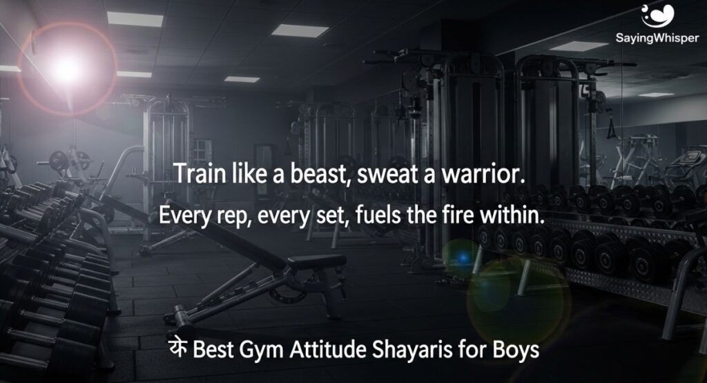 🔥 Best Gym Attitude Shayaris for Boys