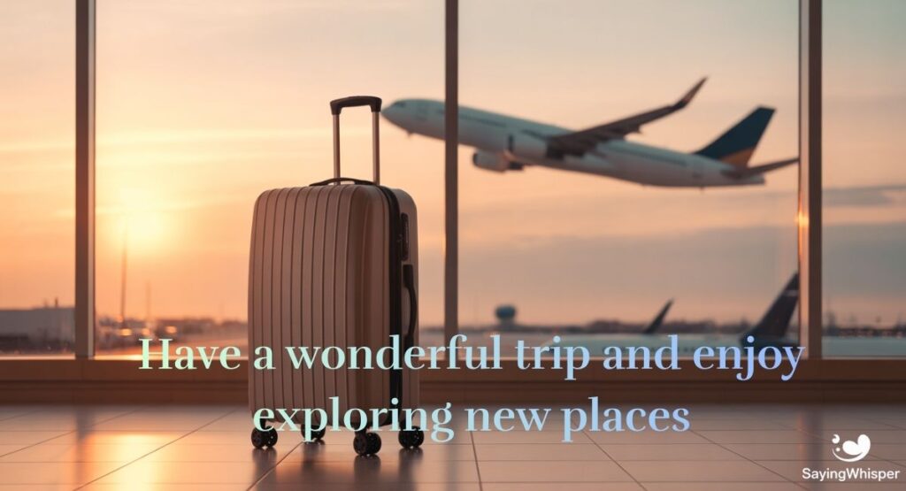 Bon Voyage Wishes for Boss