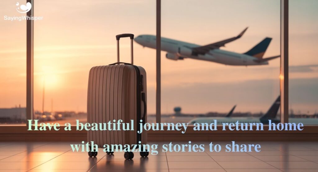 Bon Voyage Wishes for Family