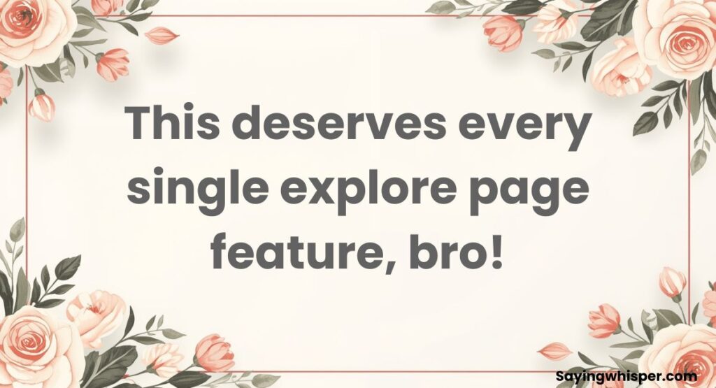 Comments for Brother Pic on Instagram