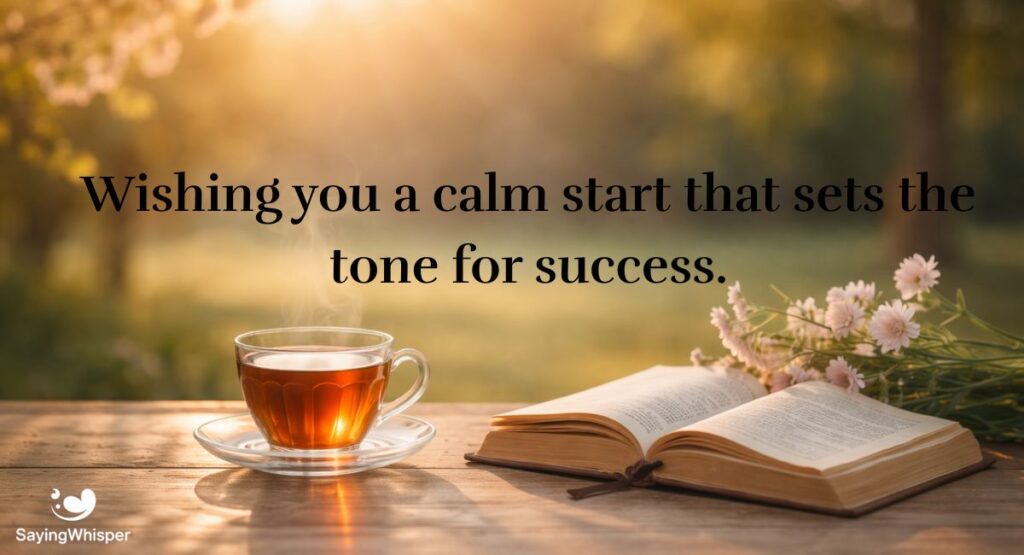 Early Thursday Morning Blessings to Start Fresh and Calm