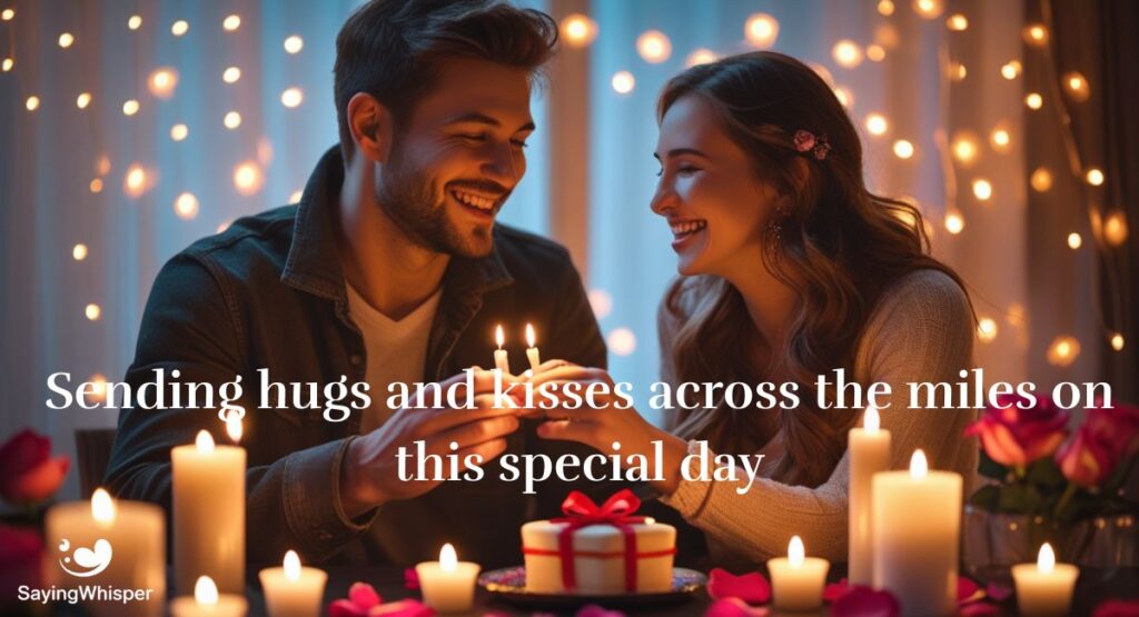 Emotional Engagement Anniversary Messages for Long Distance Couples
