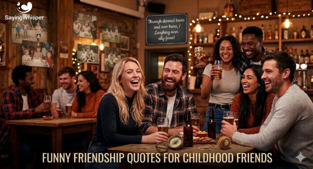 Funny Friendship Quotes for Childhood Friends