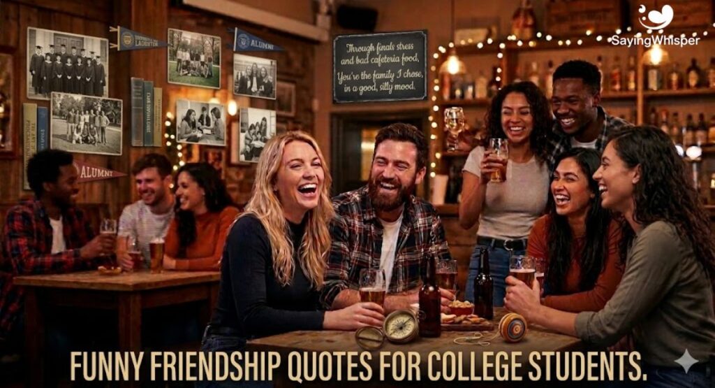 Funny Friendship Quotes for College Students