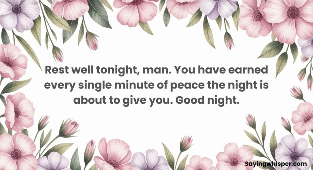 Good Night Messages for Him