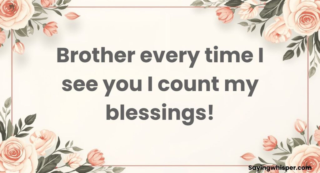 Heart-Touching Short Comments for Brother Pic on Instagram