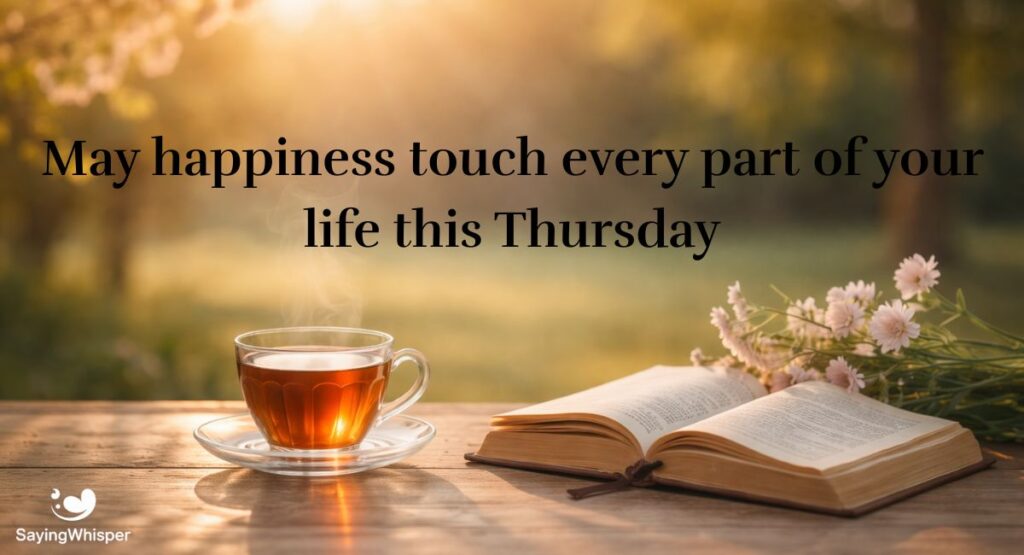 Heart-Touching Thursday Blessings for Inner Peace and Happiness