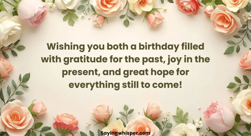 Inspirational & Blessing Birthday Wishes for Twins