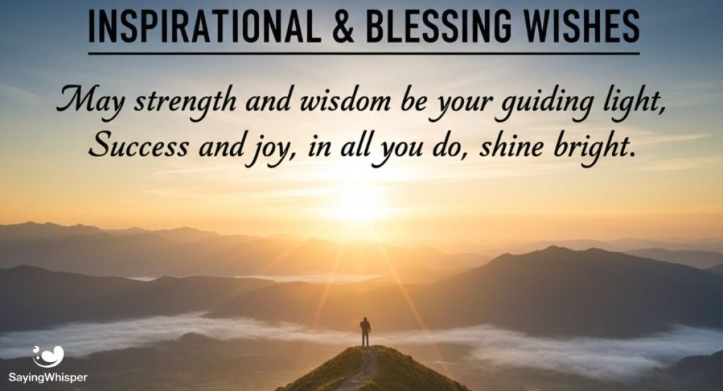 Inspirational & Blessing Wishes