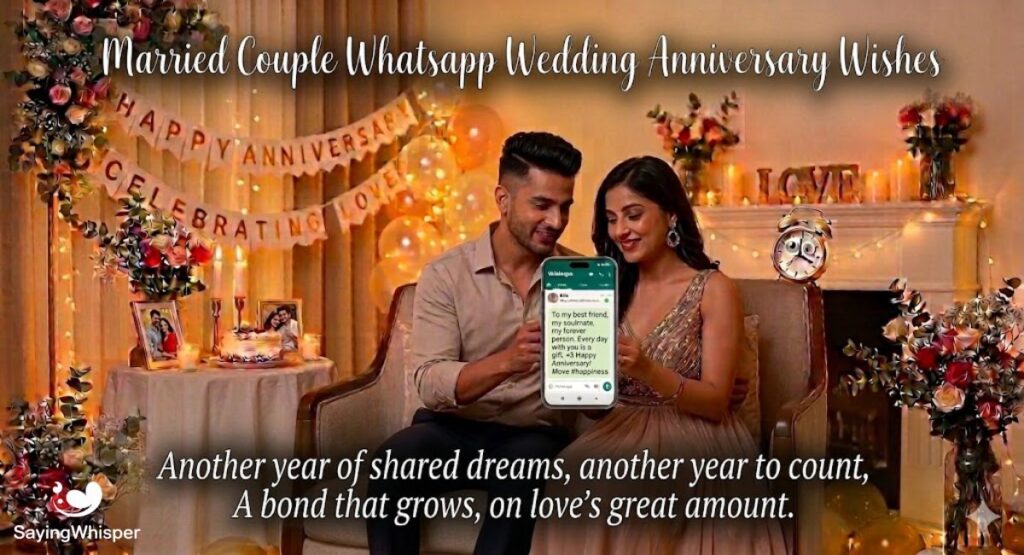 Married Couple Whatsapp Wedding Anniversary Wishes