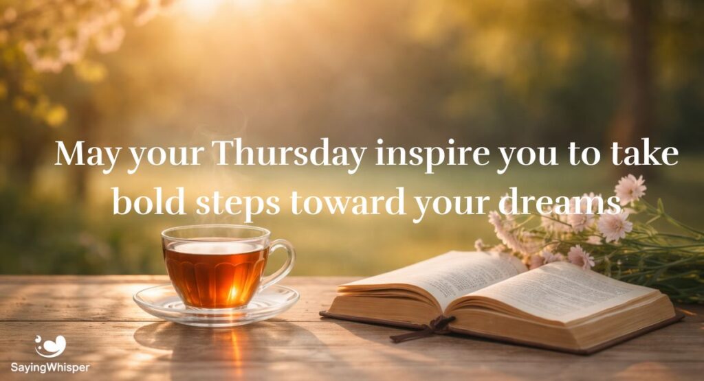 Motivational Thursday Morning Blessings