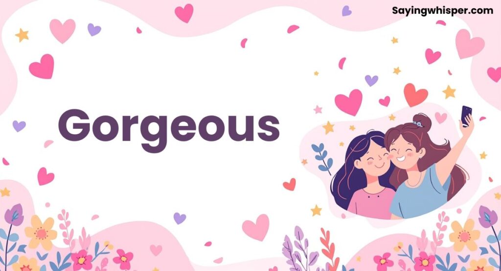 One Word Comments for Sister