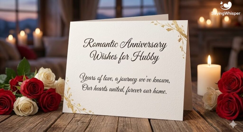 Romantic Anniversary Wishes for Hubby