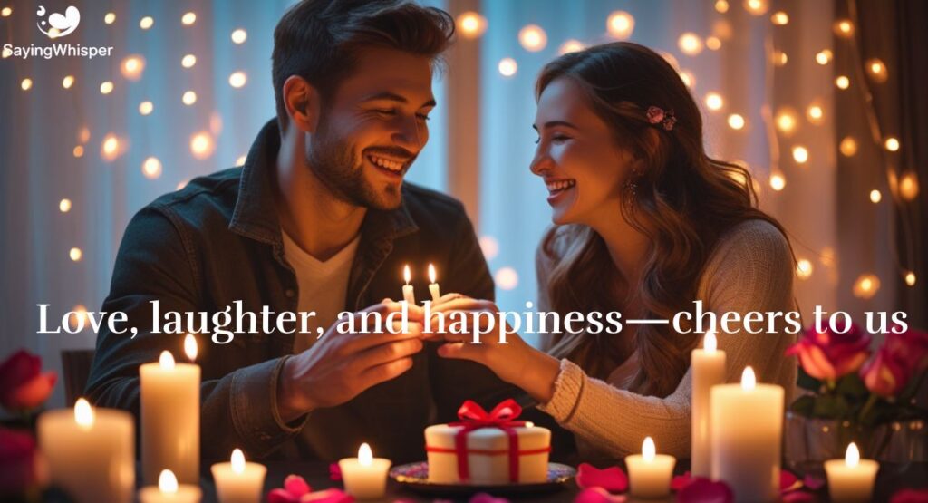 Short Engagement Anniversary Wishes and Captions