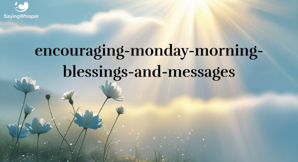 Short Monday Blessings Quotes