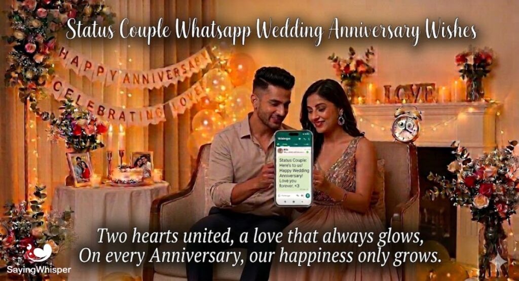 Status Couple Whatsapp Wedding Anniversary Wishes