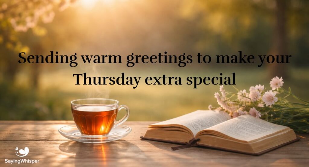 Thursday Morning Greetings