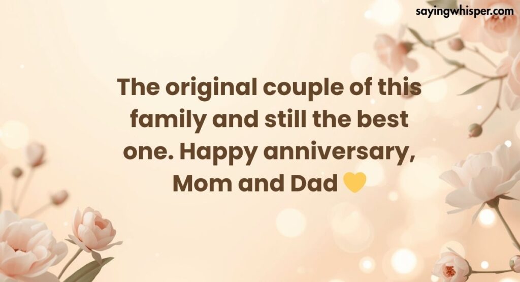 Anniversary Captions for Parents (Instagram & WhatsApp)