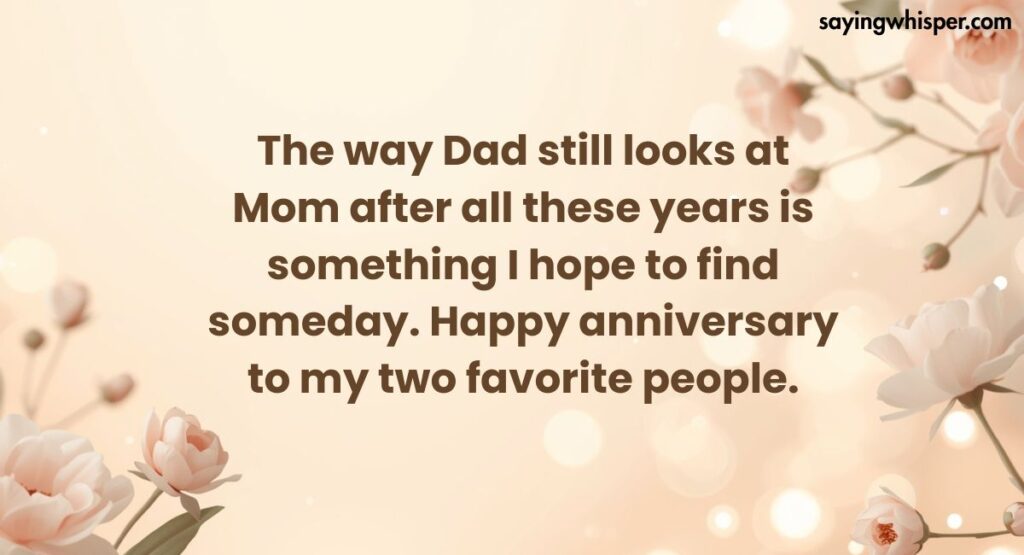 Anniversary Wishes for Parents from Daughter