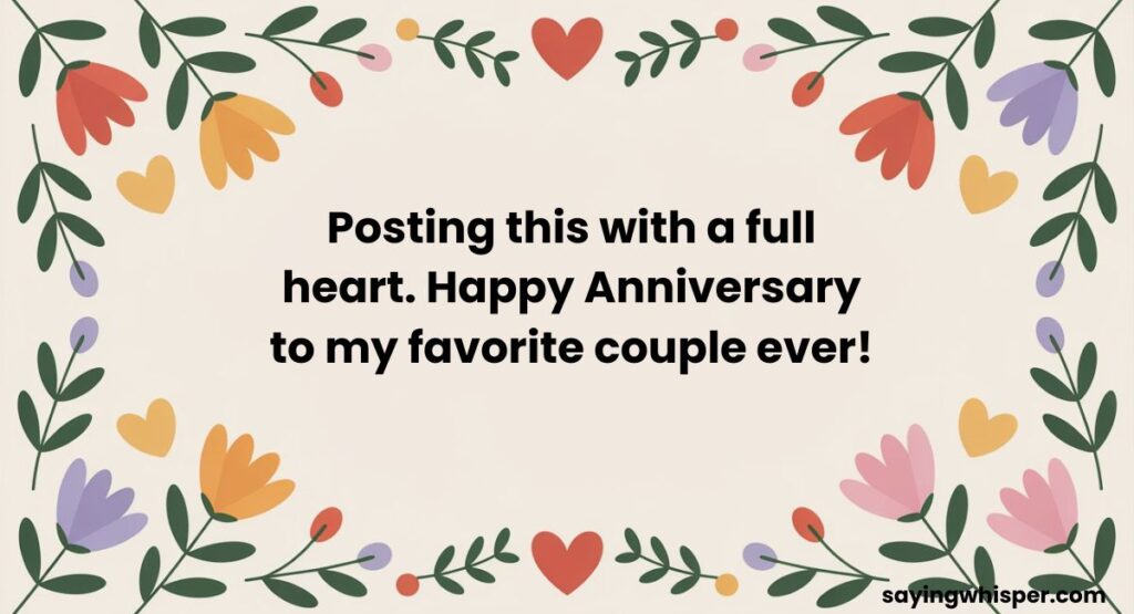 Anniversary Wishes for Sister and Jiju on Social Media