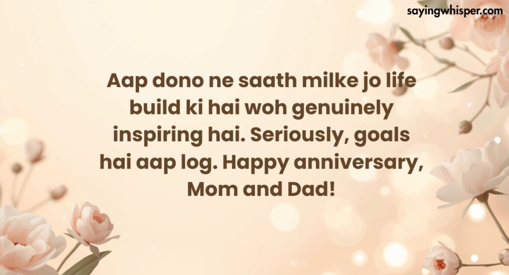 Anniversary Wishes in Hinglish Style