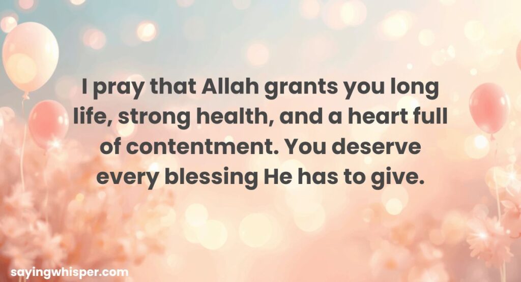 Birthday Blessings for Mom (Spiritual & Dua Messages)