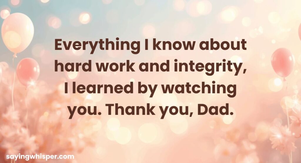 Birthday Wishes for Dad from Son