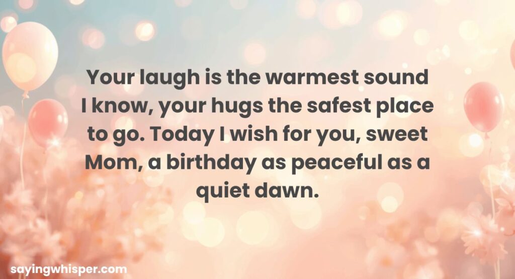 Happy Birthday Mom Poems