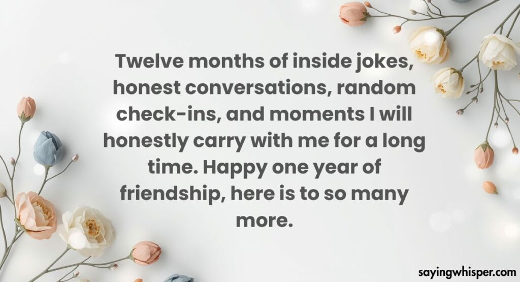 Happy Year of Friendship Wishes