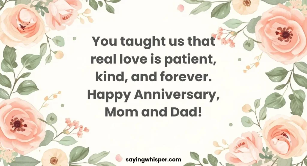 Heartfelt Whatsapp Wedding Anniversary Wishes For Parents