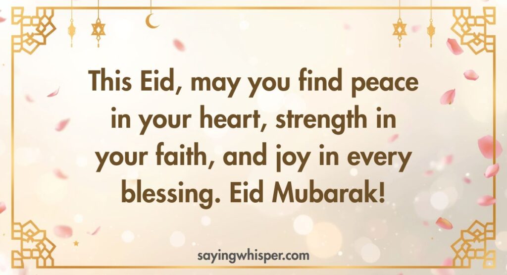 Inspirational Eid Mubarak Quotes in Hindi and English