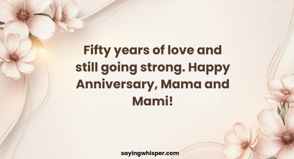 Instagram Captions for Mama and Mami Anniversary