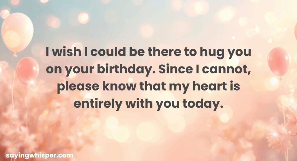 Long-Distance Birthday Wishes for Mom