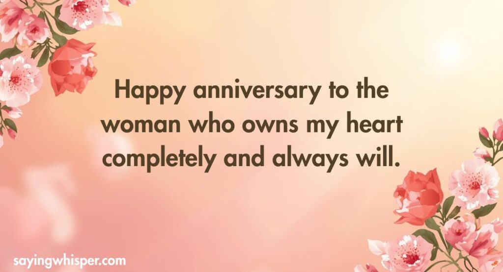 Short Anniversary Wishes for Girlfriend
