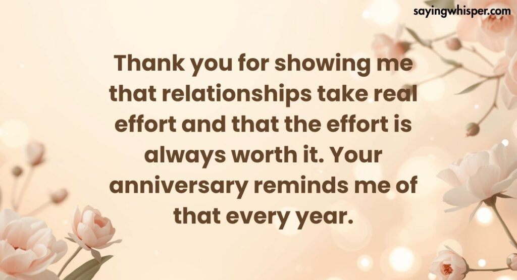 Thank You Messages for Parents on Their Anniversary