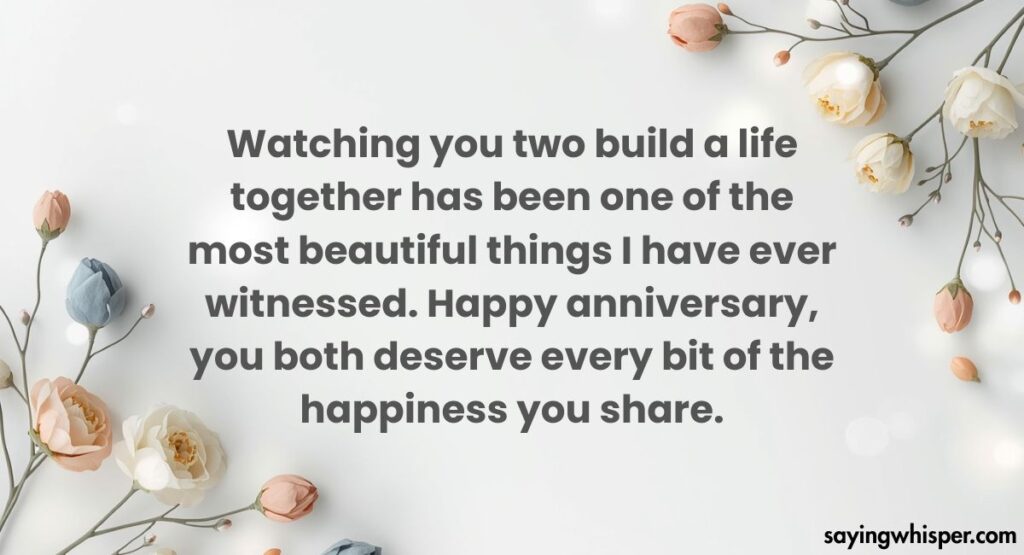 Wedding Anniversary Wishes for Friends