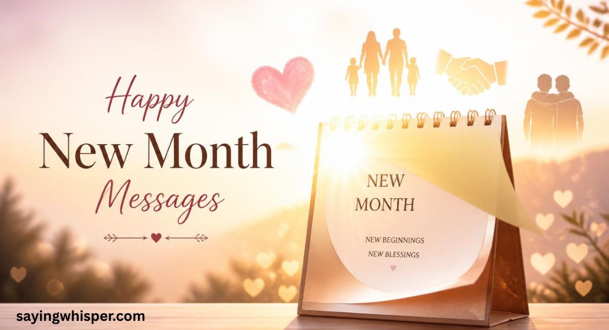 220+ Romantic Happy New Month Messages to My Love