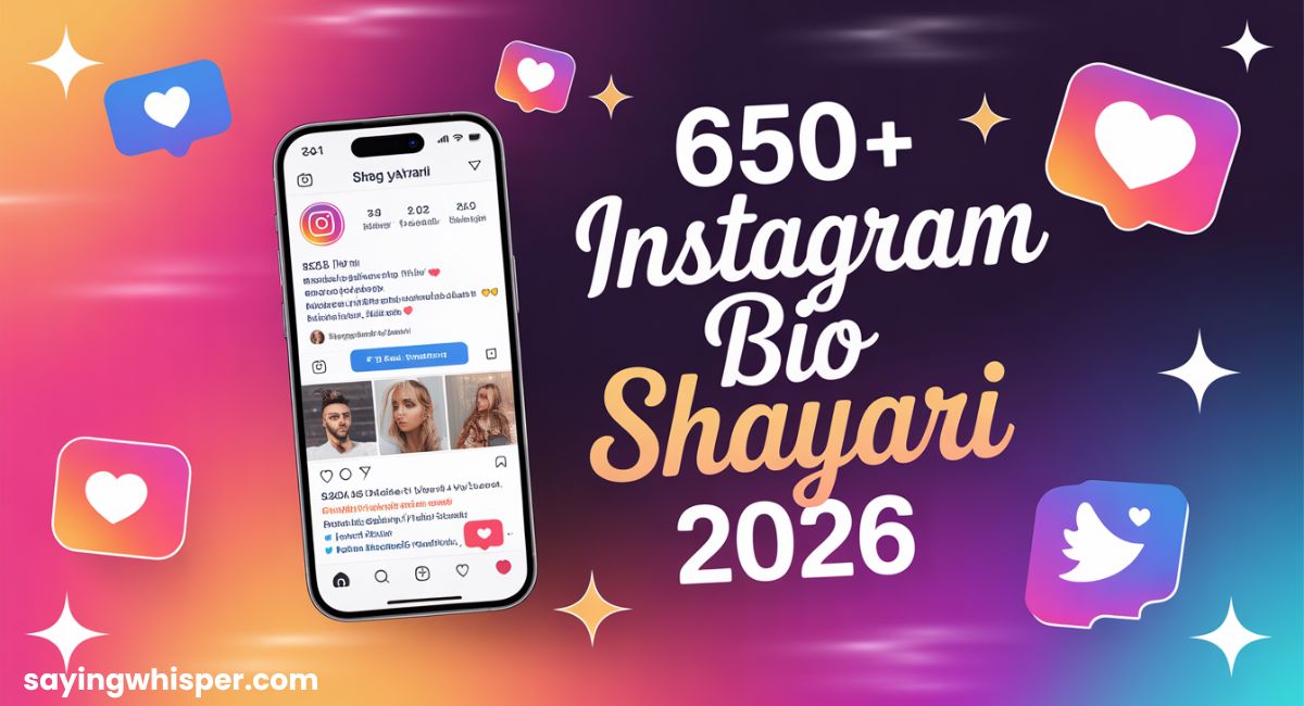 650+ Best Instagram Bio Shayari | Love Shayari 2026