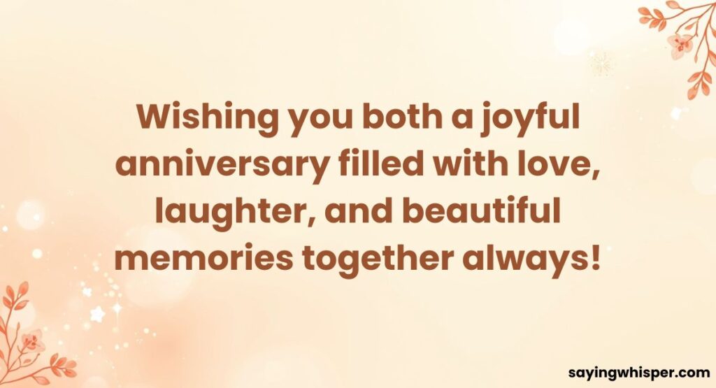 Best Happy Anniversary Wishes for Chacha & Chachi