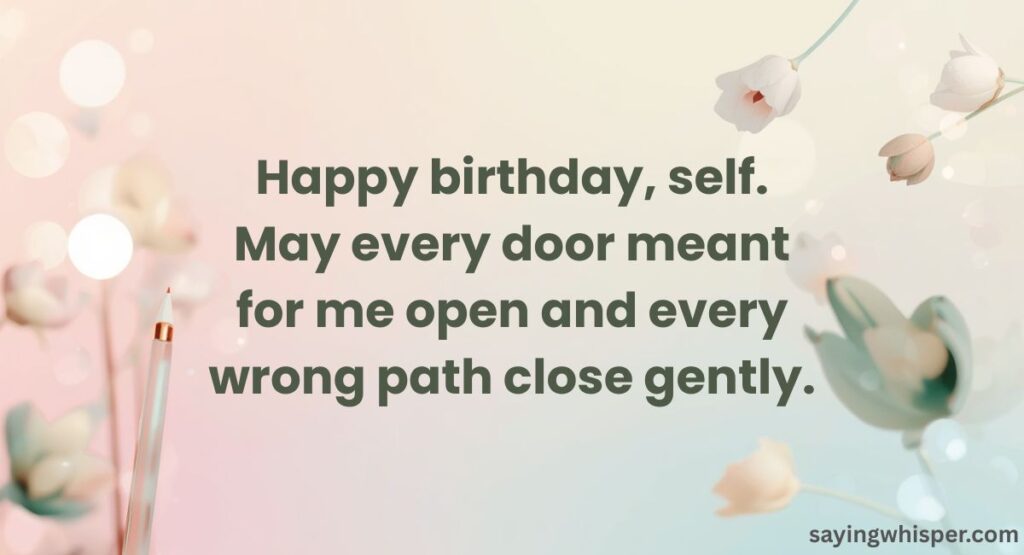 Birthday Wishes to Myself with Prayers