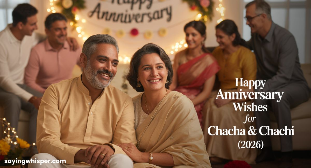 Happy Anniversary Wishes for Chacha and Chachi (2026)